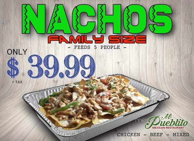 Mi Pueblito 2 - Pearcy, AR menu_pic