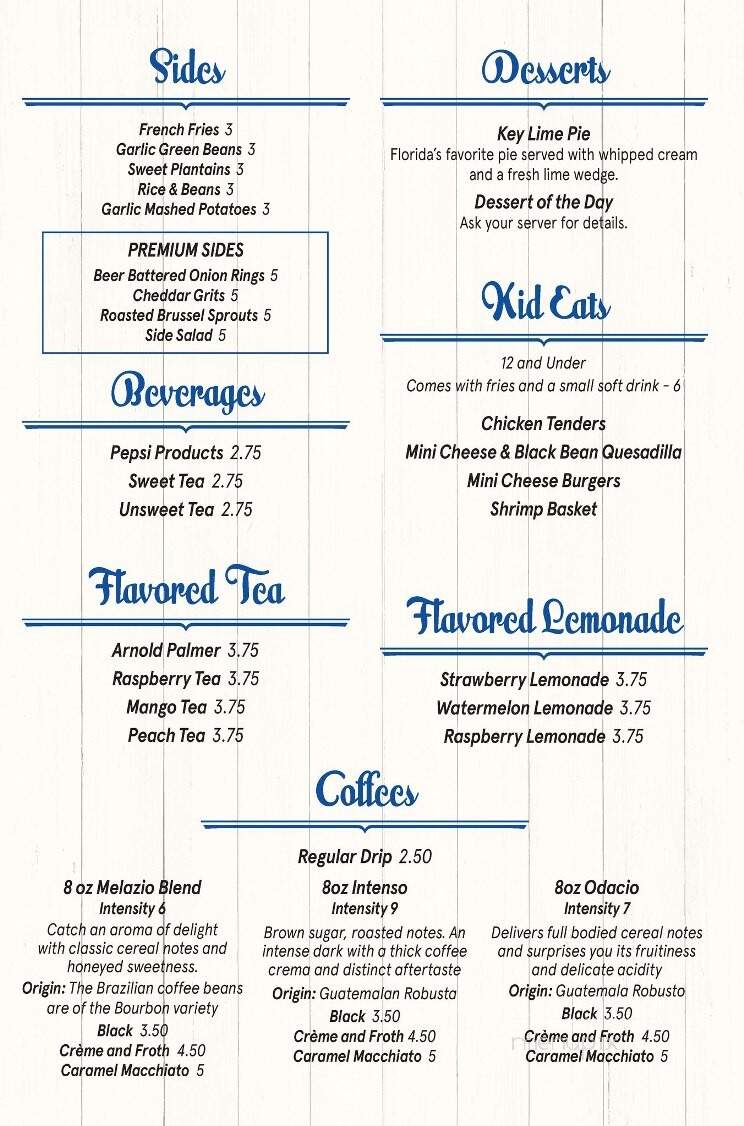 LaBelle Brewing - LaBelle, FL menu_pic