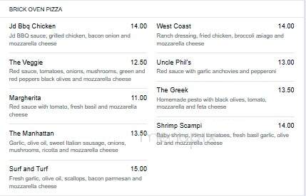 Lost Dog Pub - East Dennis, MA menu_pic