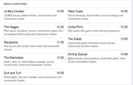 Lost Dog Pub - East Dennis, MA menu_pic