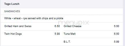 Lost Dog Pub - East Dennis, MA menu_pic