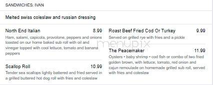 Lost Dog Pub - East Dennis, MA menu_pic