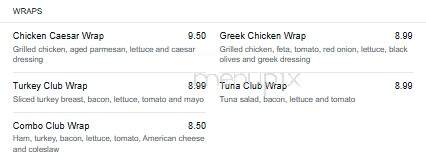 Lost Dog Pub - East Dennis, MA menu_pic
