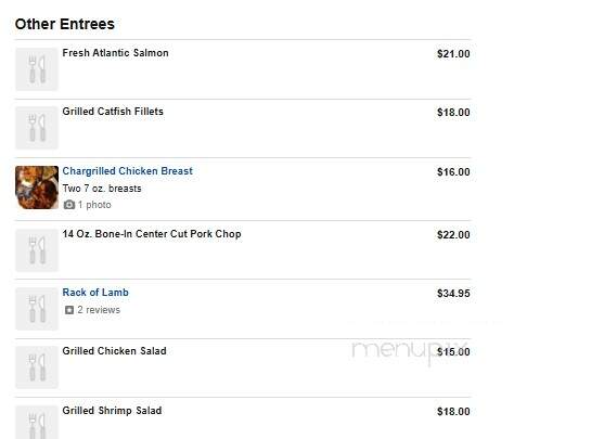 Como Steakhouse - Como, MS menu_pic