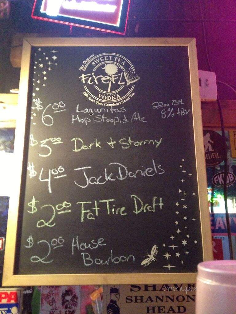 Big John's Tavern - Charleston, SC menu_pic