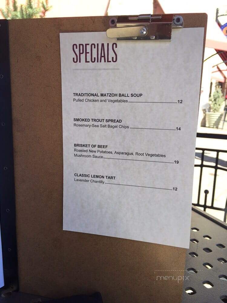 Tavern on the Square - Vail, CO menu_pic