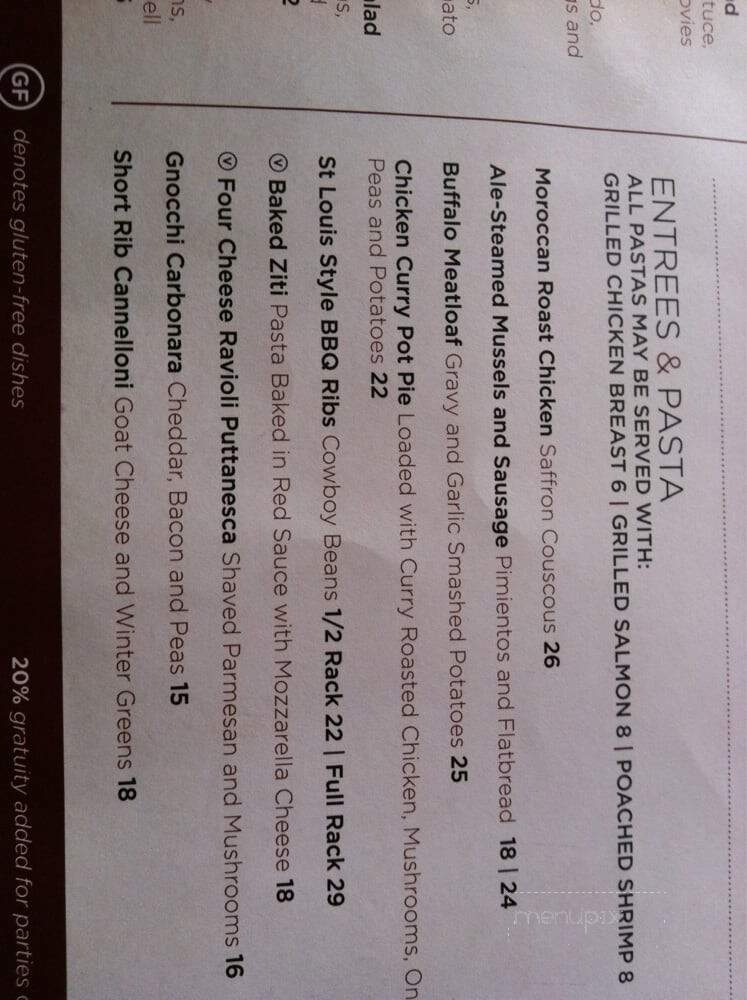 Tavern on the Square - Vail, CO menu_pic