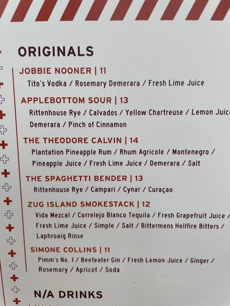 Union Assembly - Detroit, MI menu_pic