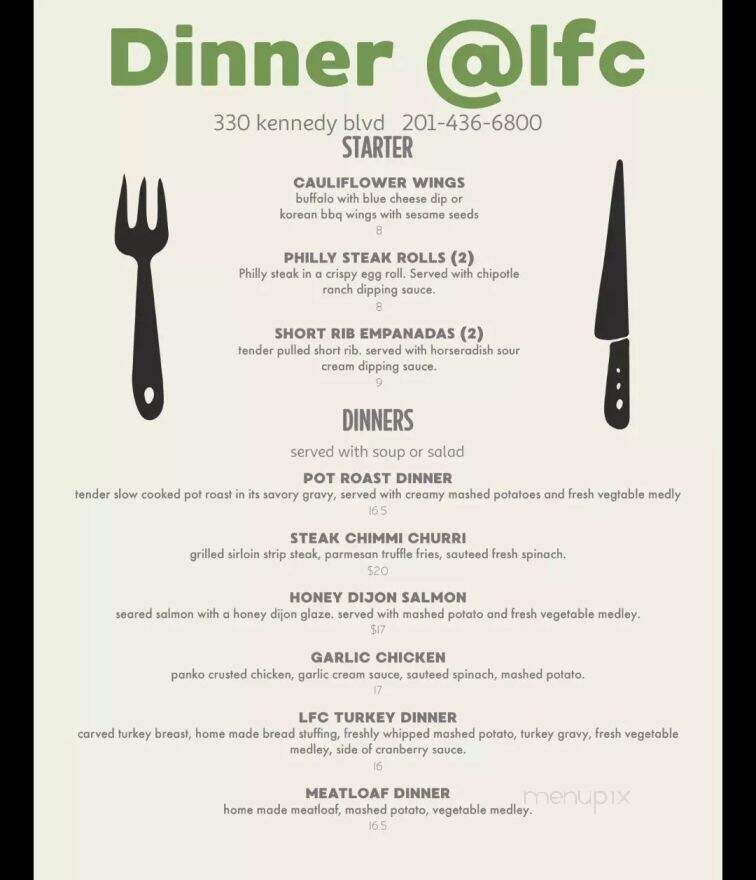 Little Food Cafe - Bayonne, NJ menu_pic