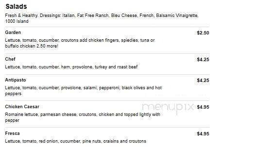 New York Pizzeria - Marathon, NY menu_pic