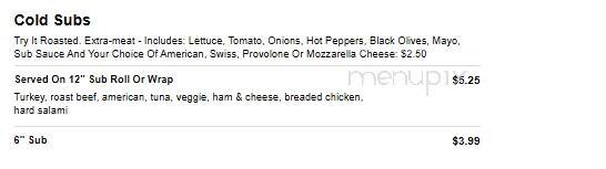 New York Pizzeria - Marathon, NY menu_pic