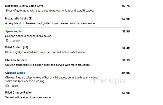 Gondolier Pizza Of Halls - Knoxville, TN menu_pic