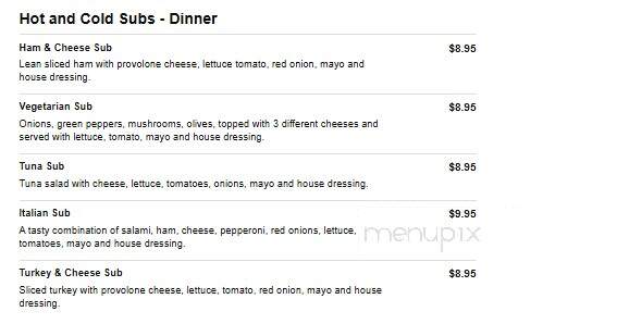 Gondolier Pizza Of Halls - Knoxville, TN menu_pic
