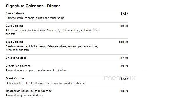 Gondolier Pizza Of Halls - Knoxville, TN menu_pic