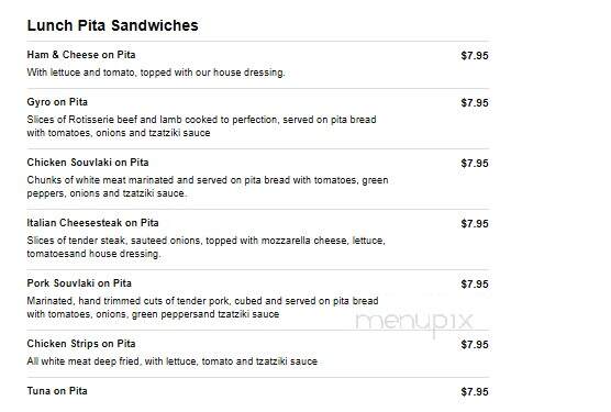Gondolier Pizza Of Halls - Knoxville, TN menu_pic