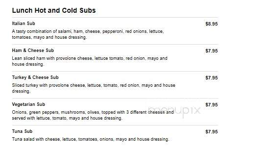 Gondolier Pizza Of Halls - Knoxville, TN menu_pic