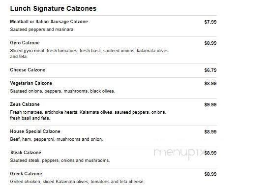 Gondolier Pizza Of Halls - Knoxville, TN menu_pic