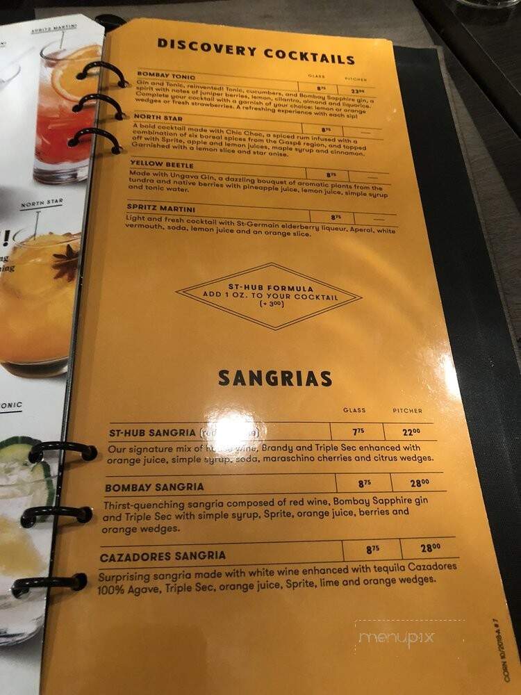St-Hubert - Cornwall, ON menu_pic