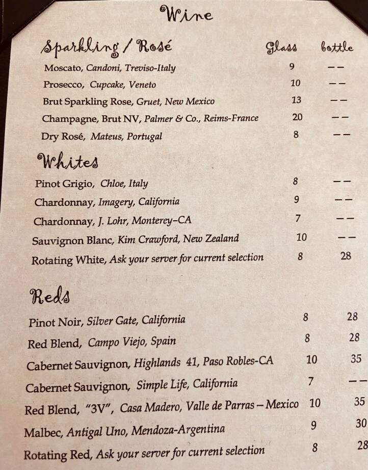Alebrijes Cafe & Grill - Litchfield Park, AZ menu_pic