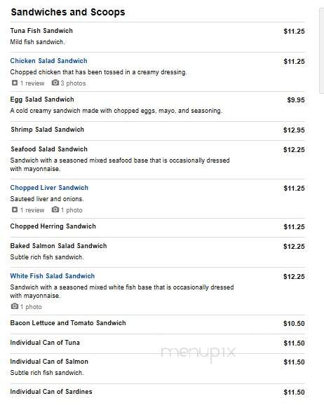 Jacob's Restaurant - Boynton Beach, FL menu_pic