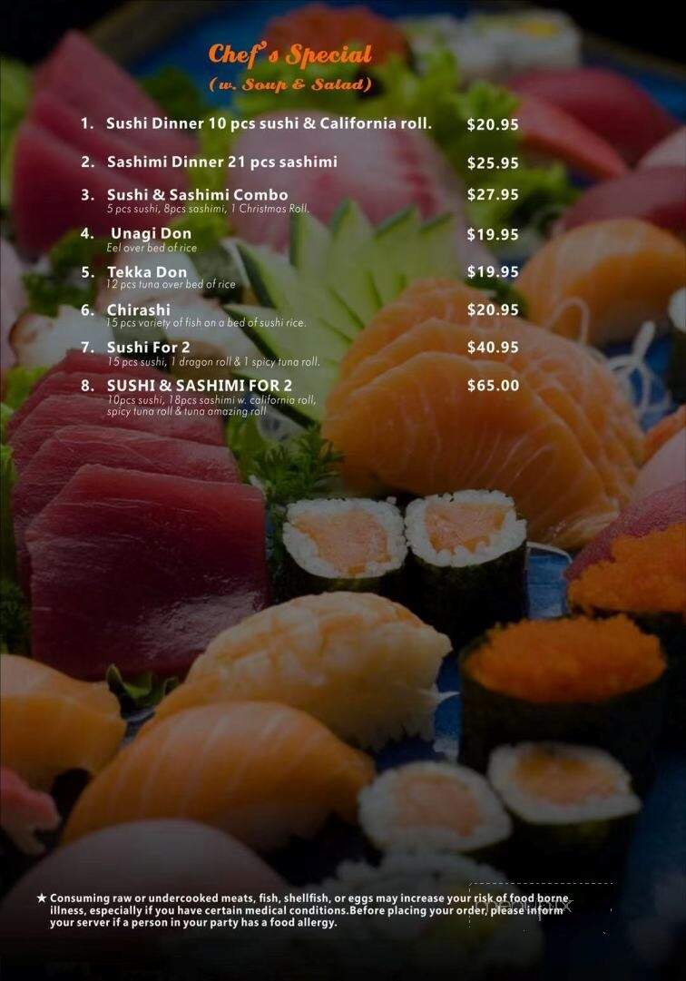 Tsunami Asian Restaurant - Honesdale, PA menu_pic