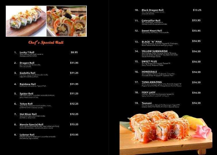 Tsunami Asian Restaurant - Honesdale, PA menu_pic