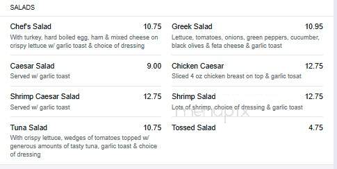 Capital Pizza & Steakhouse - Saint Albert, AB menu_pic
