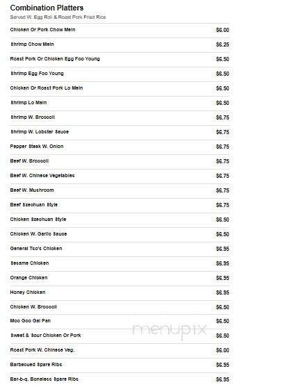 Hot Wok - Tylertown, MS menu_pic