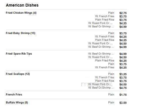 Hot Wok - Tylertown, MS menu_pic