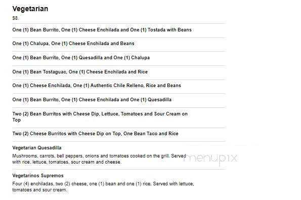 Toro Loco - Jackson, OH menu_pic