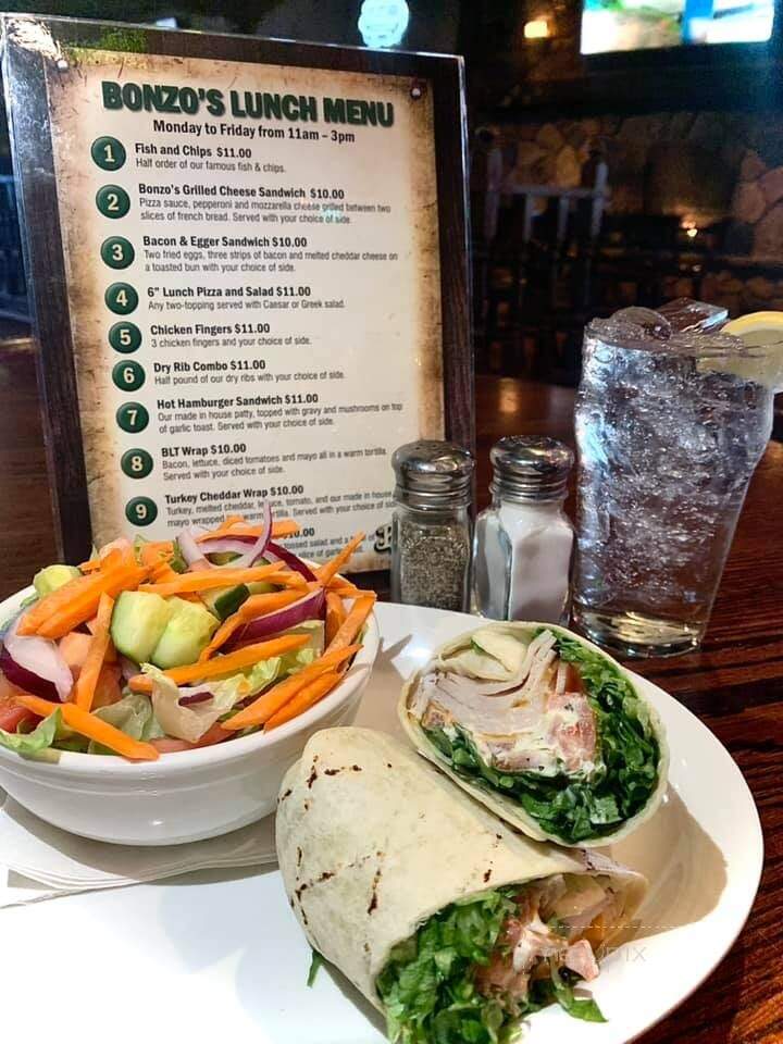 Bonzzinis Brew Pub - Regina, SK menu_pic