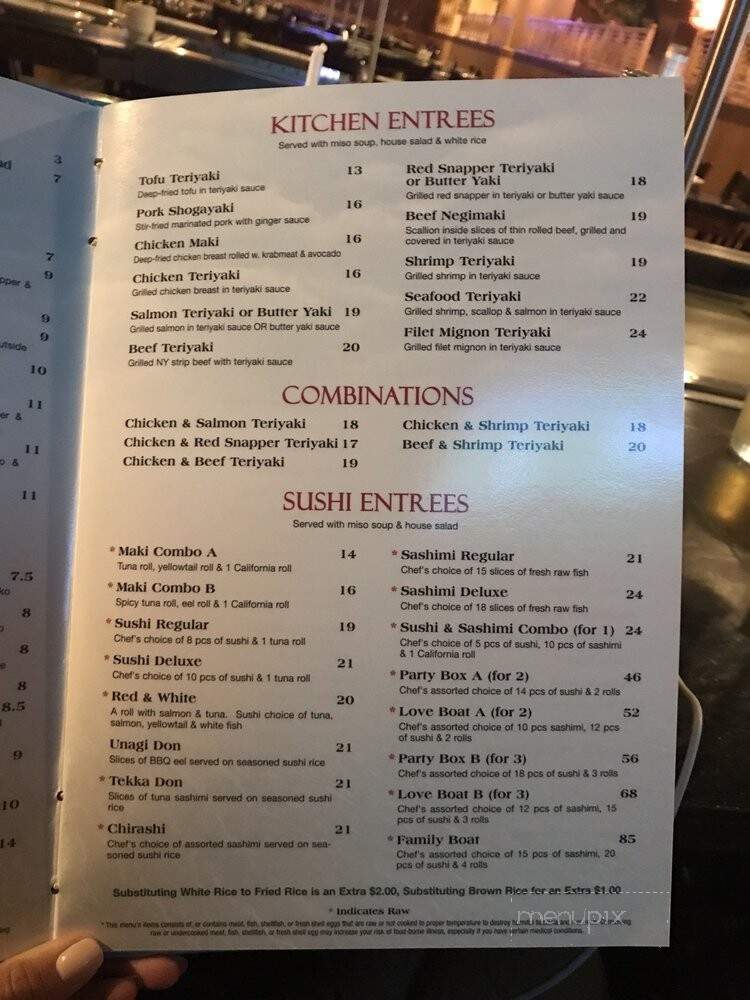 Vki Japanese Restaurant - The Villages, FL menu_pic