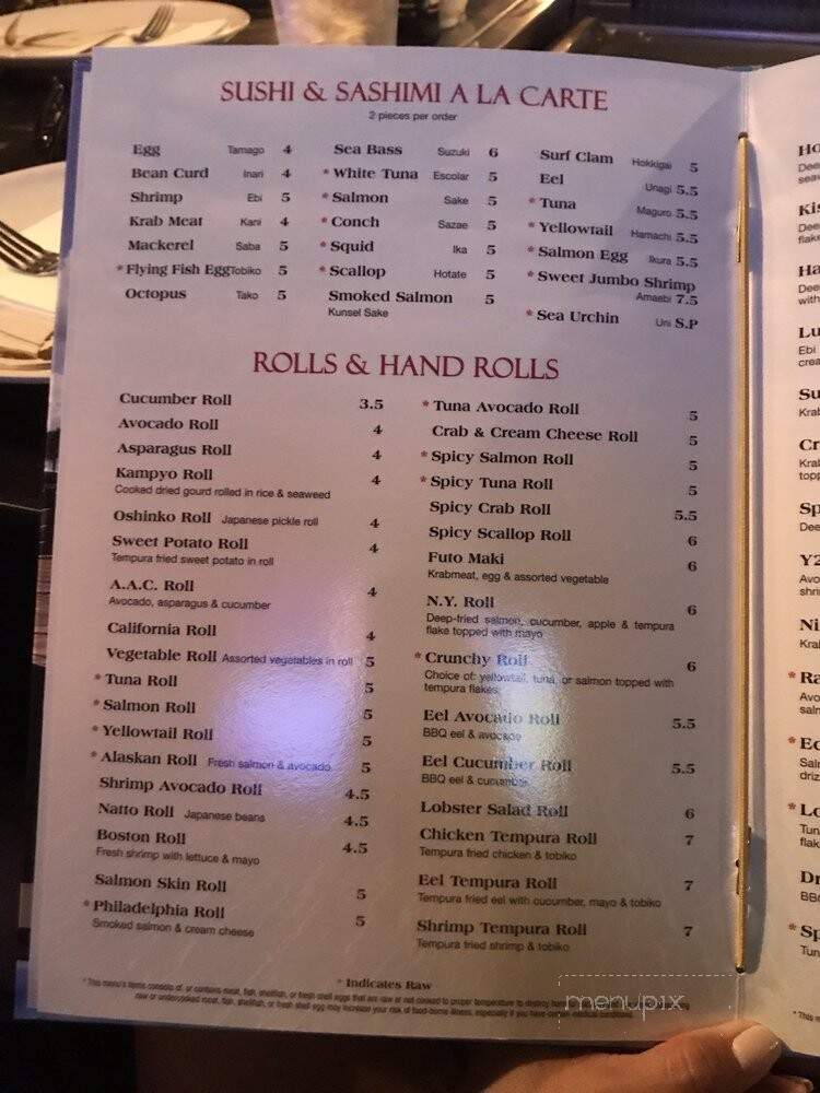 Vki Japanese Restaurant - The Villages, FL menu_pic