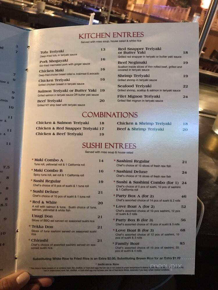Vki Japanese Restaurant - The Villages, FL menu_pic