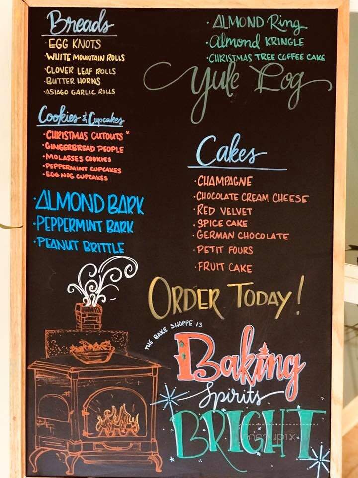 Bake Shoppe - Windsor Heights, IA menu_pic