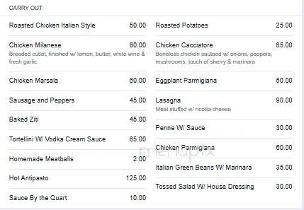 Cornell's Restaurant - Schenectady, NY menu_pic