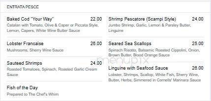 Cornell's Restaurant - Schenectady, NY menu_pic