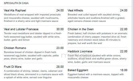 Cornell's Restaurant - Schenectady, NY menu_pic