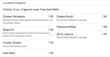Cornell's Restaurant - Schenectady, NY menu_pic