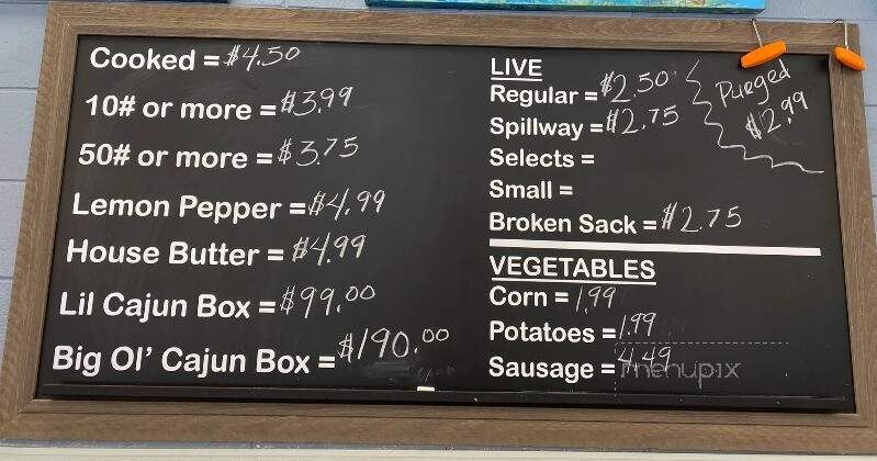 Mudbugs Dip Seafood - Mobile, AL menu_pic