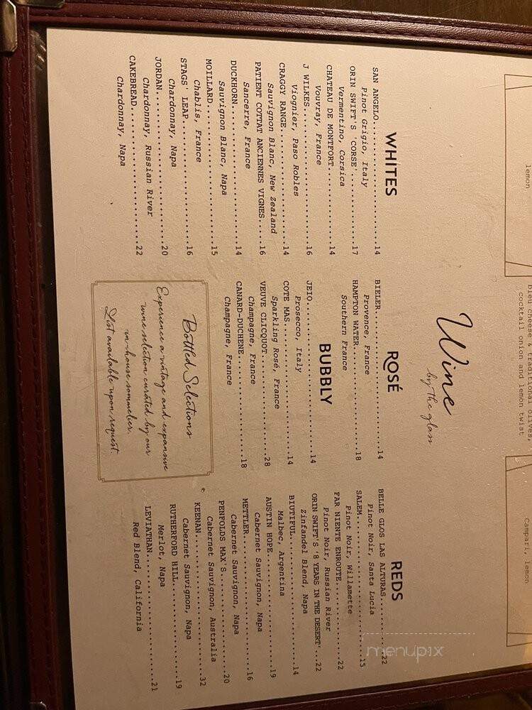 Drake's Hollywood - Dallas, TX menu_pic