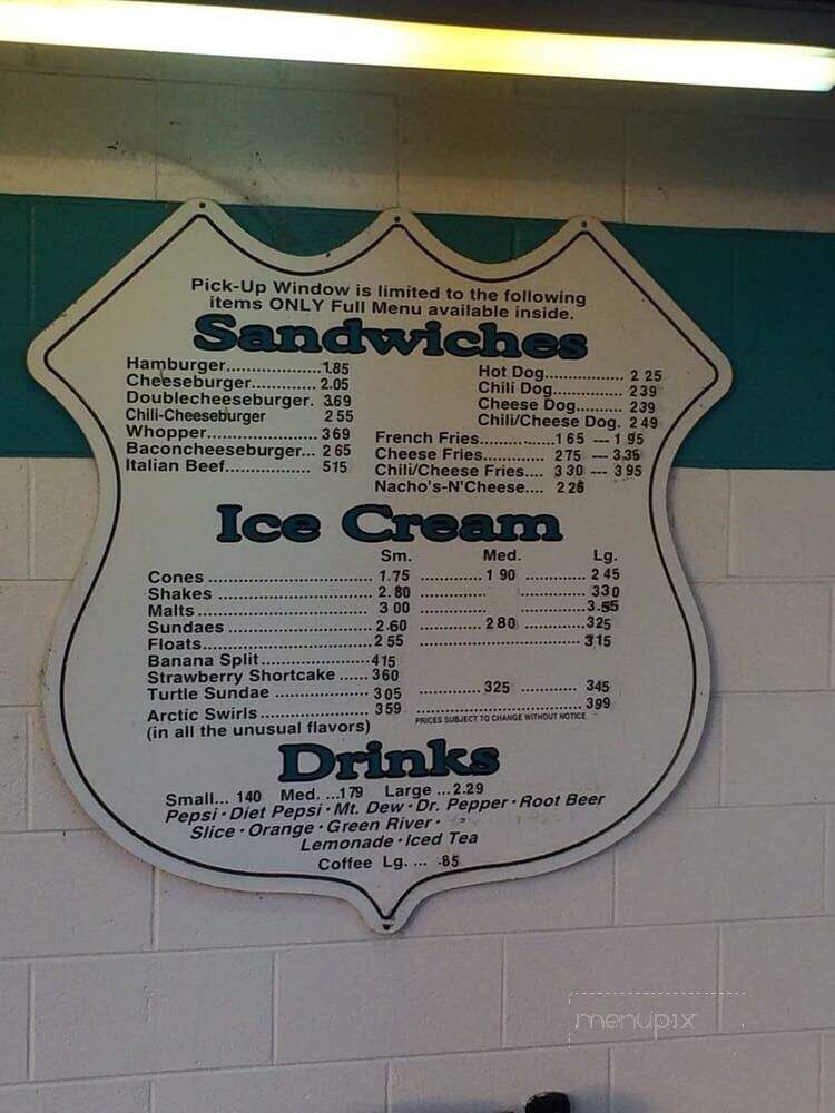Polk-A-Dot Drive In - Braidwood, IL menu_pic