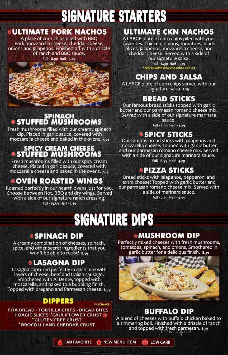 Brick Oven Pizza Company - Mountain Home, AR menu_pic