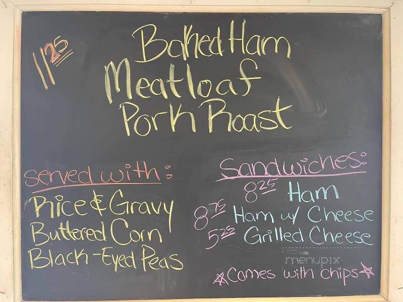 Lea's Lunch Room - Lecompte, LA menu_pic