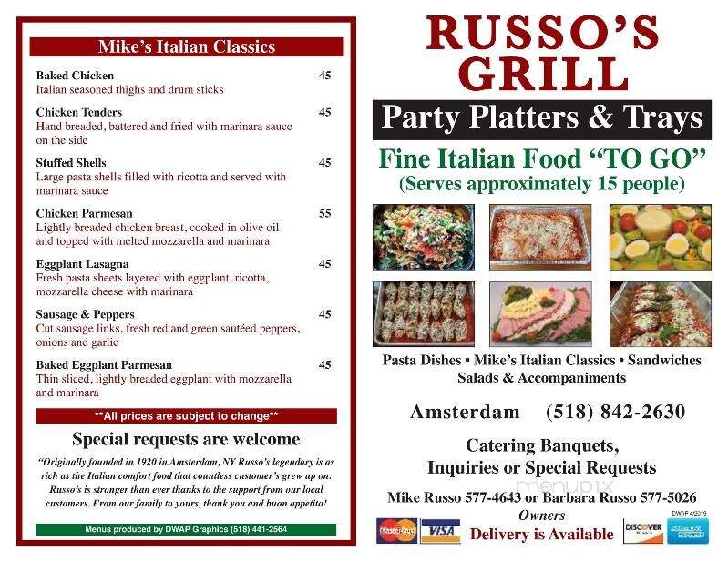 Russo's Bar & Grill - Amsterdam, NY