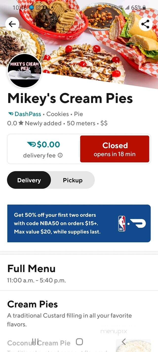 Mikey's Cream Pies - Hamilton, ON
