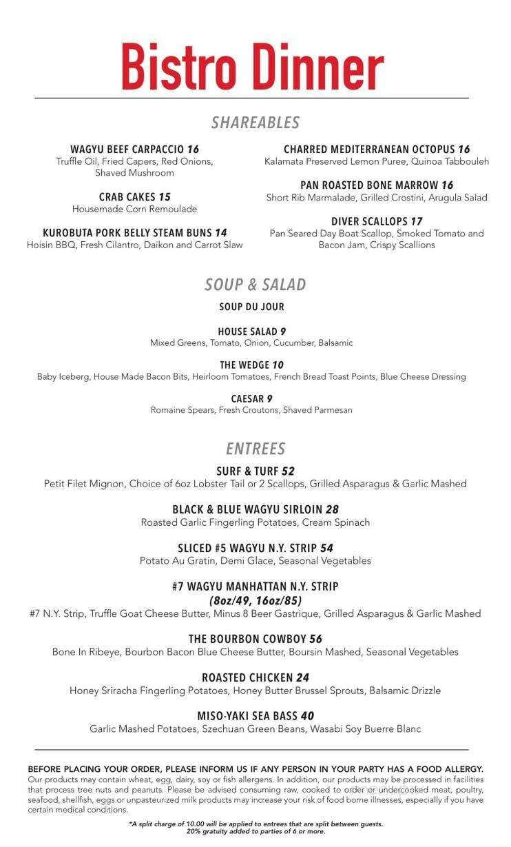 Jimmy P's Charred - Bonita Springs, FL menu_pic