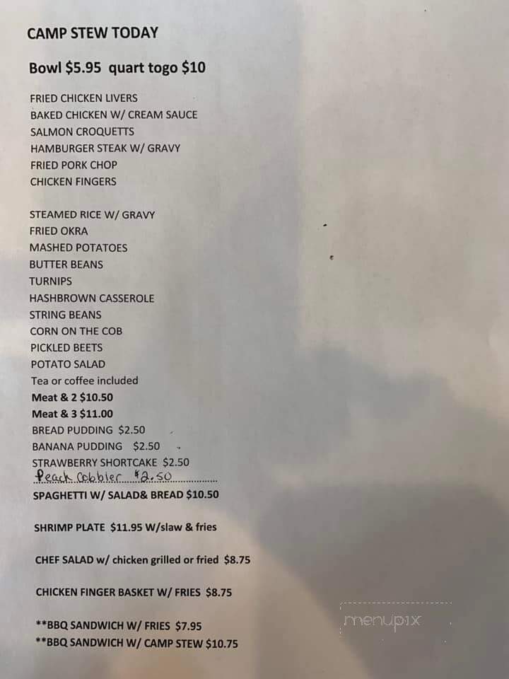 Sisters Restaurant - Troy, AL menu_pic