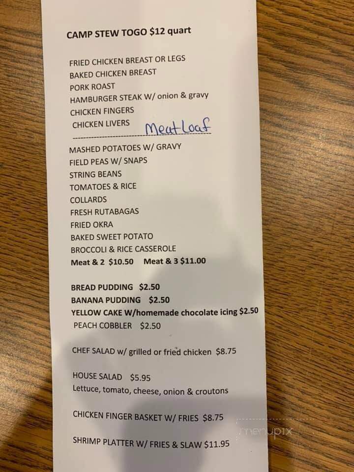 Sisters Restaurant - Troy, AL menu_pic