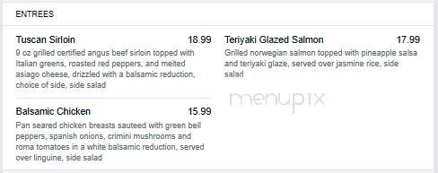 Stonebridge Grille - Boardman, OH menu_pic